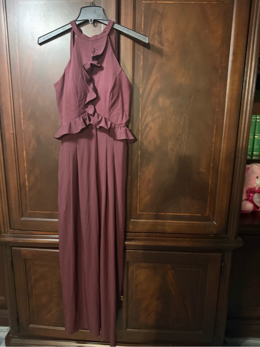 Halara Ruffle Peplum Jumpsuit